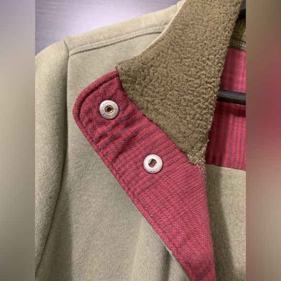 COLUMBIA fleece lined shirt jacket size Medium - Picture 5 of 7